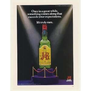  1979 J&B Scotch Bottle Exceeds Expectations Truly Rare 