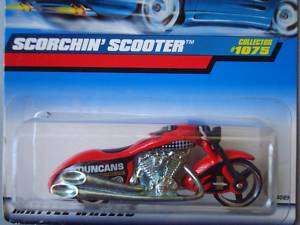 Hot wheels 1999 Collectors Scorchin Scooter Red #1075  