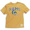 Reebok NFL Buttonhook T Shirt   Mens   Rams   Gold / Blue