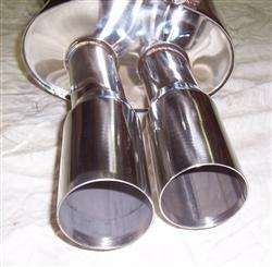 HOLDEN VE COMMODORE TWIN 3 INCH EXHAUST MUFFLERS NEW  