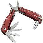 Snap On Multifunction Keychain with Led Light red  