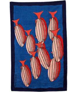   striped fish beach towel  
