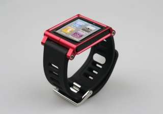   Multi Touch watch band for iPod Nano 6 Aluminum Wrist Watch Cover