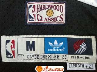 Clyde Drexler Blazers #22 NBA 1986 91 Swingman Jerseys  
