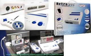Retro Duo Nintendo NES/SNES Video Game System Console  