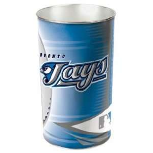   Toronto Blue Jays Waste Paper Trash Can   Trash Cans