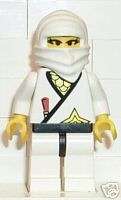 Lego Ninja   Princess, White Minifigure Very Rare  