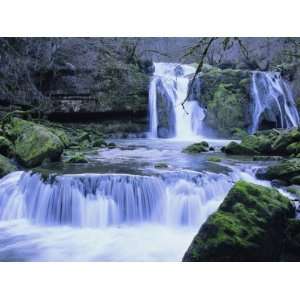  Waterfall, Source De La Loue, Doubs, Franche Comte, France 