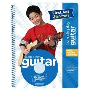    Act Discovery Learn and Play Guitar Book & CD Musical Instruments