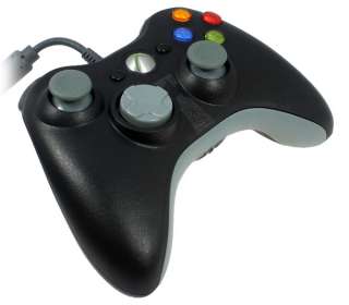 New Black Wired Game Controller For Microsoft Xbox 360  