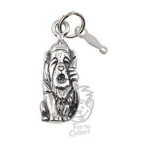  Wizard of Oz Cowardly Lion Sterling Silver Charm
