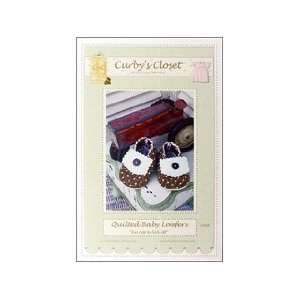    Curbys Closet Quilted Baby Loafers Pattern Arts, Crafts & Sewing