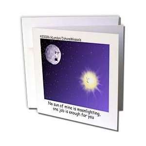 Londons Times Funny Society Cartoons   Moonlighting   Greeting Cards 