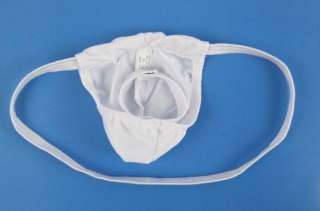 nexy mens underwear thong G string free size(27 31) white #110 