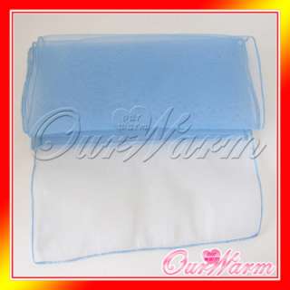   Light Blue Organza Table Runner Wedding Party Decoration Colors  