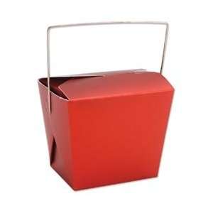  Noodle Boxes 8 Ounces 5/Pkg   Red Metallic Arts, Crafts 
