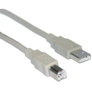  USB Type A Male / Type B Male, 2.0 Version, 15 ft 