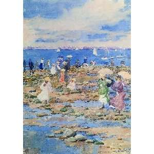   24x36 Inch, painting name Summer Visitors, by Prendergast Maurice