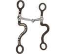 Smooth Pinchless Mouth Snaffle Horse Show Bit Silver 5  