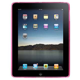 Crystal Skin Pink X TPU Case For Apple iPad 2 Tablet  