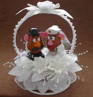 Mr & Mrs Potato Head Wedding Cake Topper/Top Disney Toy Story Bride 