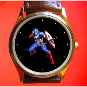  CAPTAIN AMERICA Beautiful 29 mm Electric Blue Collectible 