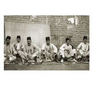  Jewish money changers,Baghdad, Photo taken in 1920s after 