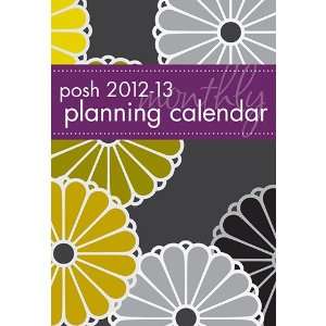  Bold Daisies Posh 2012 Monthly Planner
