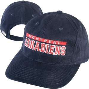  Montreal Canadiens Navy Select Adjustable Hat Sports 