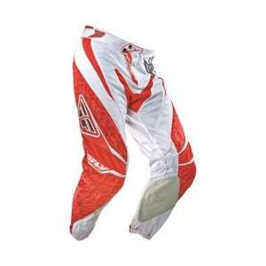   Fly Racing Youth Kinetic Mesh Pants   2009   24/Red/White Automotive