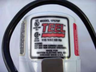   Teel Model 1P579F Marine Utility Self Priming Portable Pump  