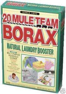 BOXES OF 20 MULE TEAM BORAX Powder For Laundry NIB  