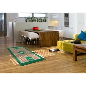 NBA Boston Celtics Chromo Jet Printed Rectangular Floor Court Runner 