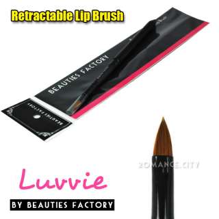 Pro Retractable Lip Brush with Fine Tapered Tip   Luvvie Series #918i 