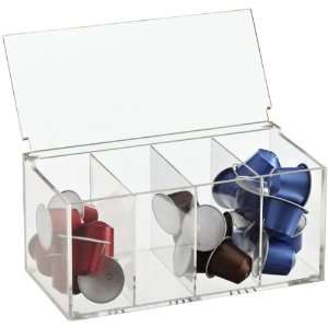    The Container Store Divided Nespresso Capsule Box