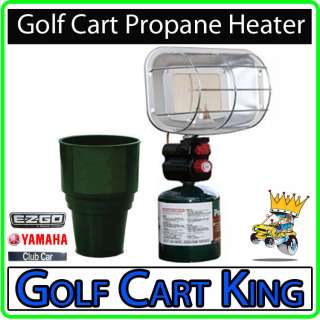 Propane Heater Cup Holder EZGO Yamaha Club Car GolfCart  
