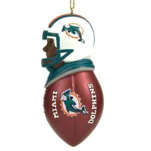  Miami Dolphins NFL Team Tackler Player Ornament (4.5 