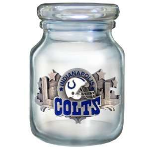   Colts Logod Candy Jar   NFL Football Fan Shop Sports Team Merchandise