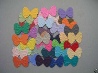 Stampin Up Mixed Colour BUTTERFLY Die Cut Punches 24  