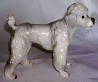   figurine Ceramic DOG Puppy UCAGCO JAPAN Pet Christmas Gift  