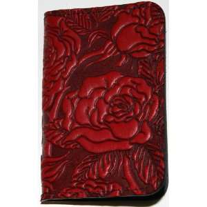  Red Rose Leather Card Holder