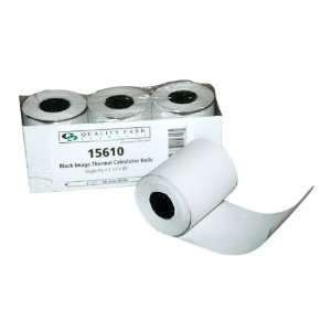  Quality Park Single Ply Black Image Thermal Paper Calculator 