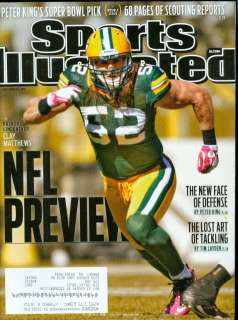   Illustrated Clay Matthews Green Bay Packers NFL Regional Cover  