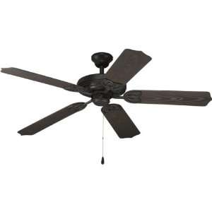   52 AirPro Forged Black Indoor/Outdoor Ceiling Fan