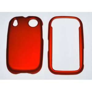  Palm Pre Plus smartphone Rubberized Hard Case   Red Cell 