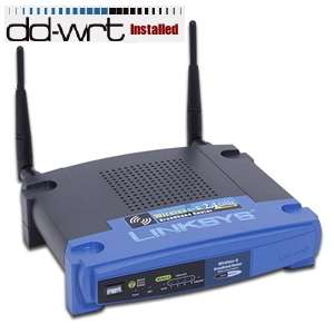 Linksys WRT54G V8 Wireless Router With Heatsink DD WRT 745883572595 
