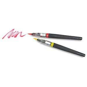  Pentel Arts Color Brush Pens   Yellow Orange, Brush Pen 