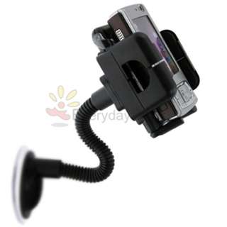 AC Travel+Car Charger+USB Data Cable+Mount Holder For Cell Phone HTC 