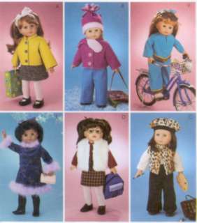 NEW McCalls 3474 AG Doll Clothes Sewing Pattern 023795347419  