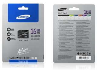 Genuine Samsung SDHC 16GB CLASS 10 / SD MEMORY CARD Origanl / Camera 